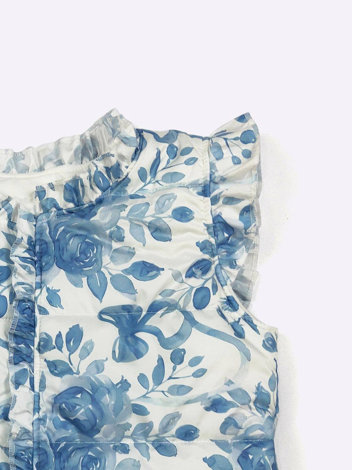 Prussian Blue Girls Vest