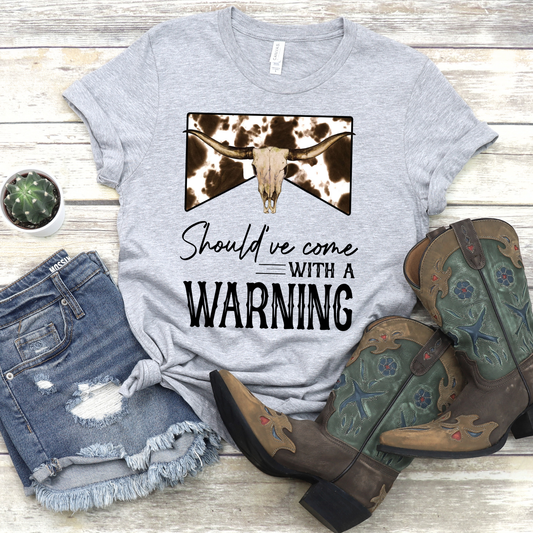 Wallen Warning Graphic Tee