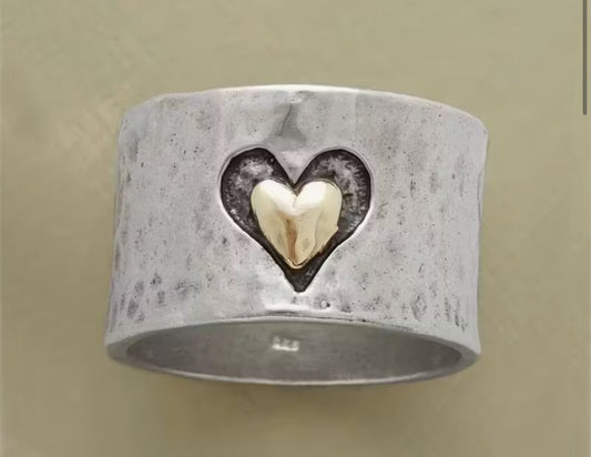 Heart Ring size 9
