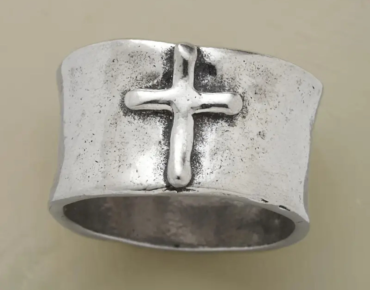 Cross Band Ring