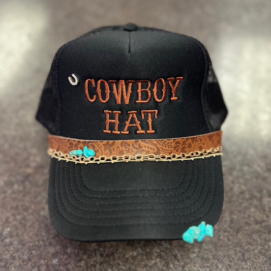Custom Cowboy Hat Trucker