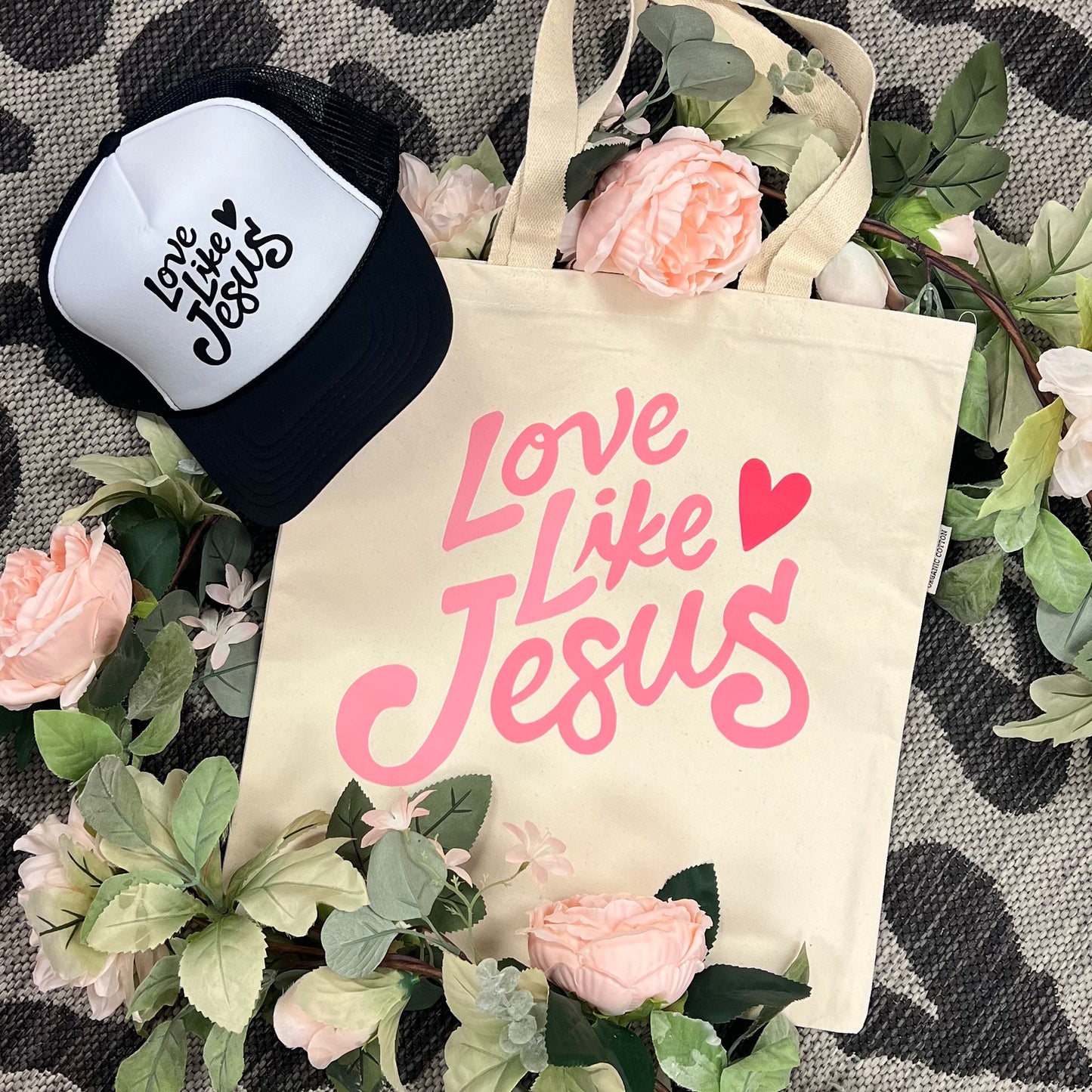 Love Like Jesus Tote Bag
