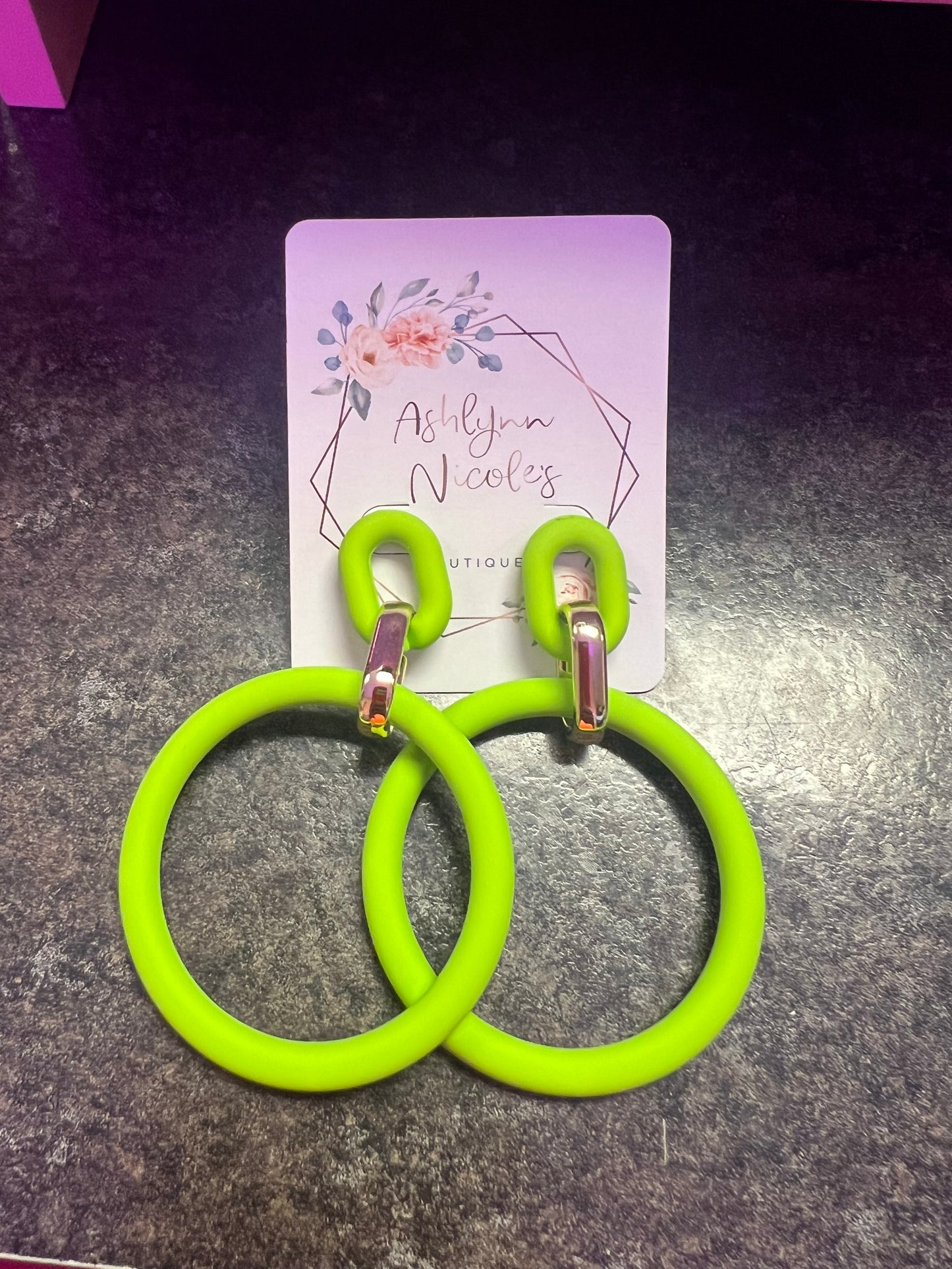 Neon Hoops