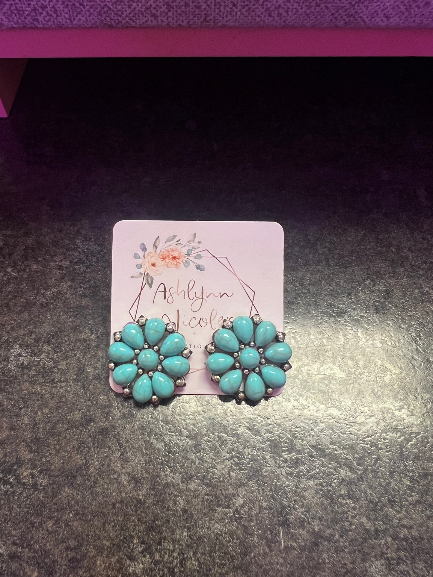 Turquoise Stud Earrings