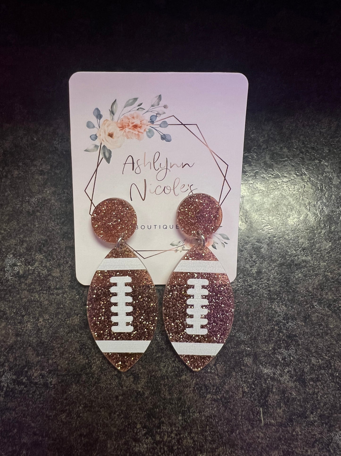 Football Earrings