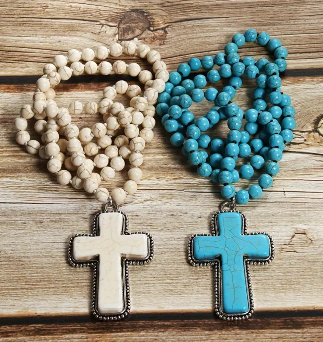 Bohemian Style Cross Necklace