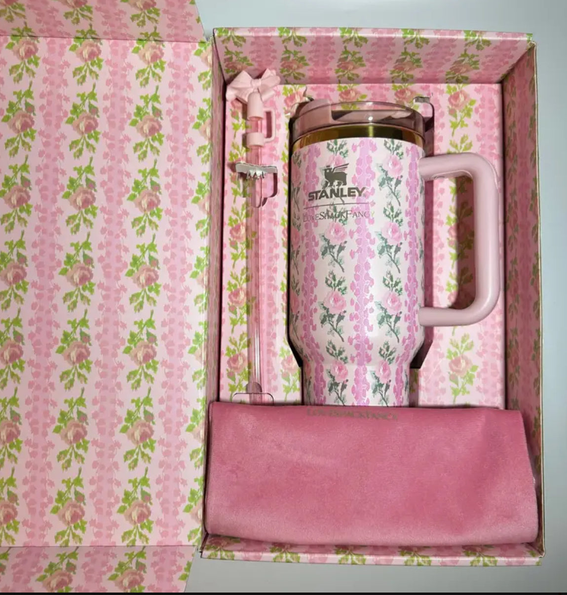 Boxed STANLEY Floral 40oz Tumbler