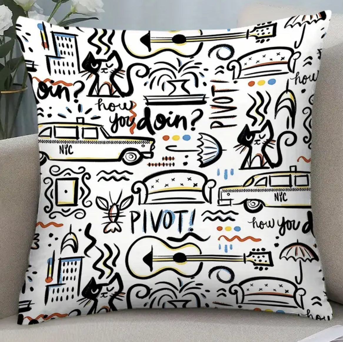 F.R.I.E.N.D.S Pillow Covers
