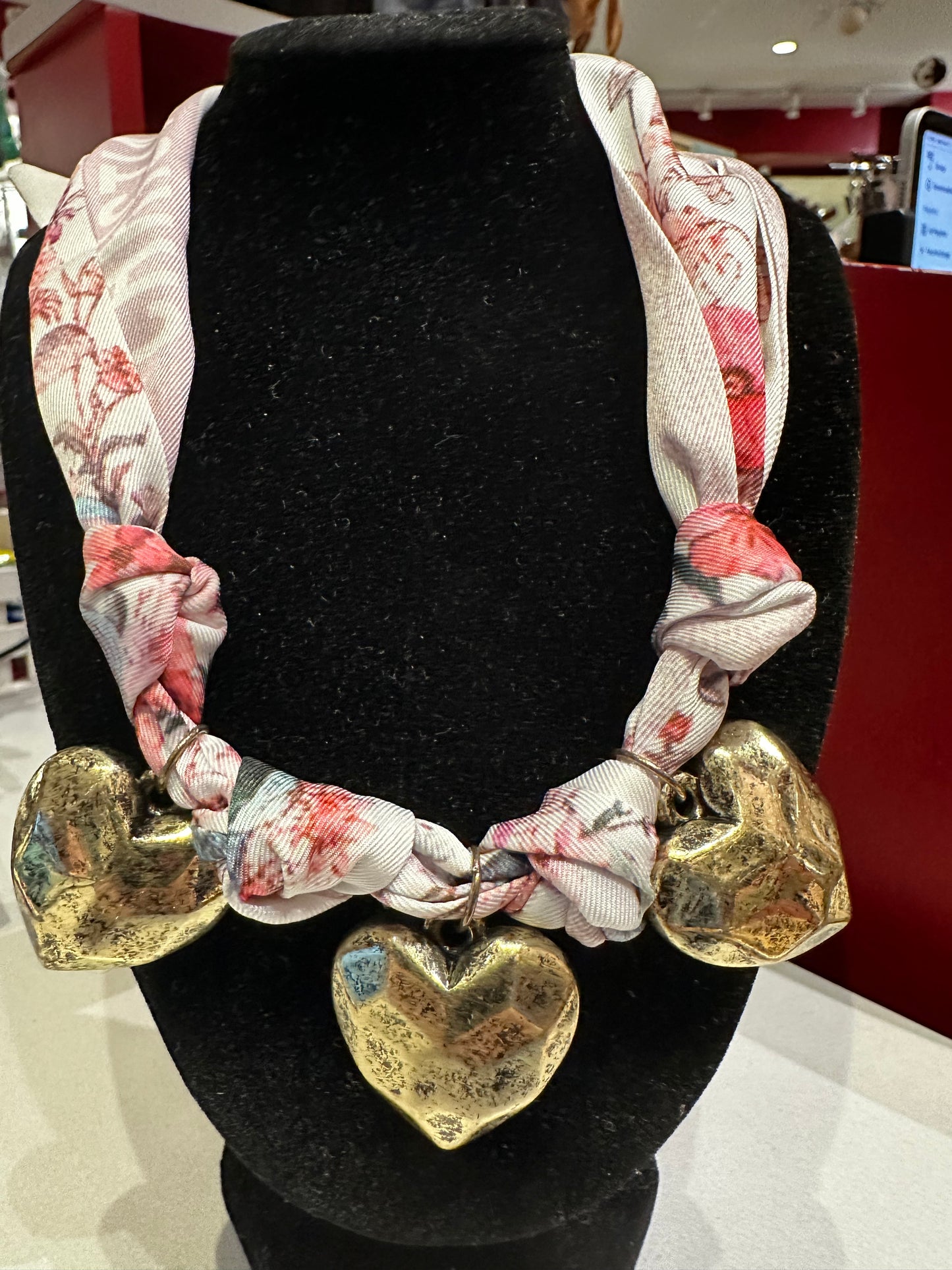 Bandana Necklace with Charms Chokers