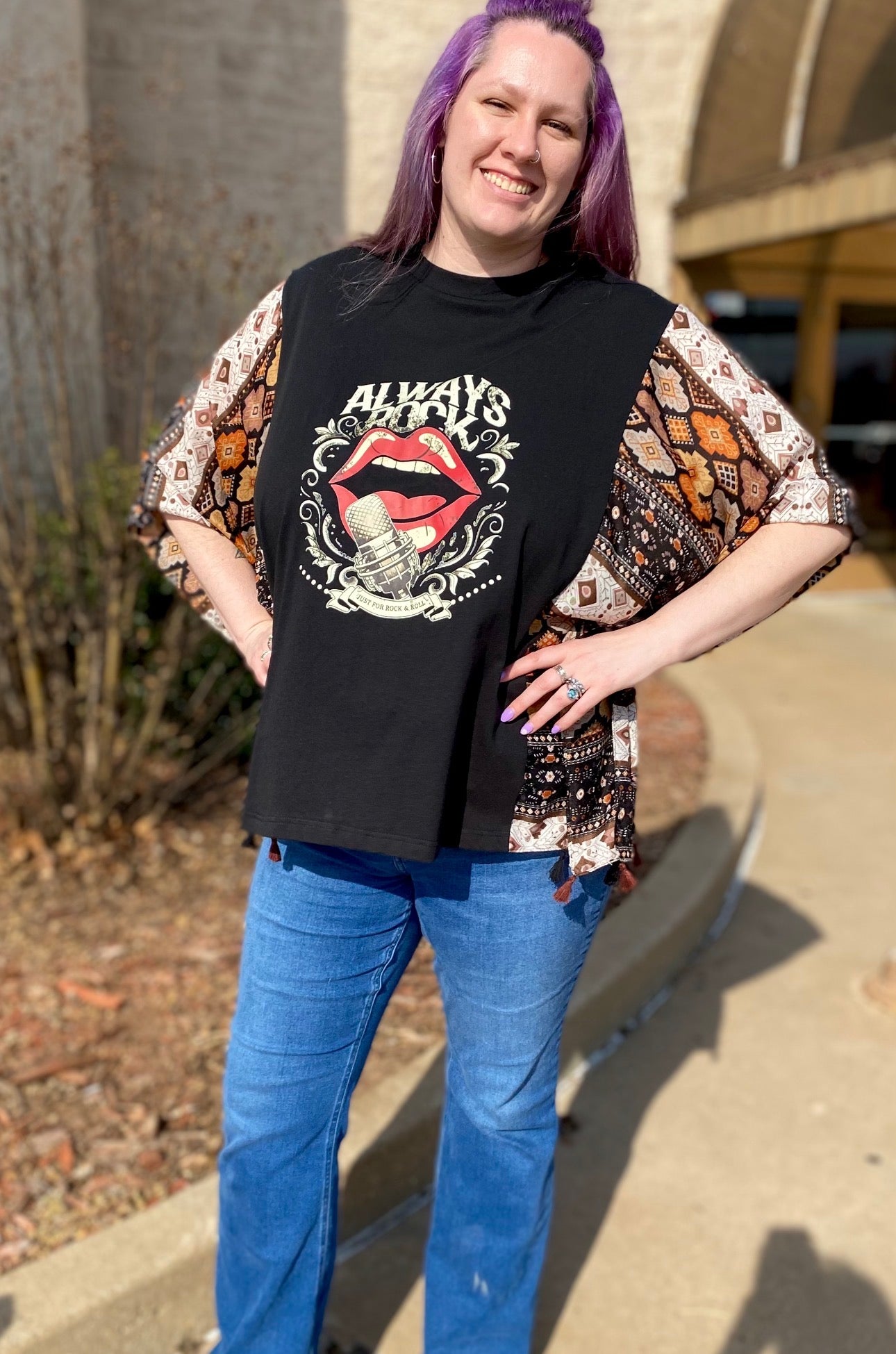 Custom Batwing Tee