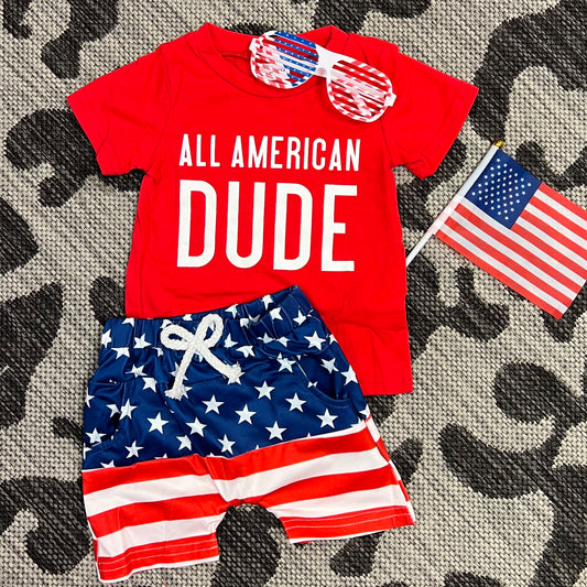 Infant American Dude Set