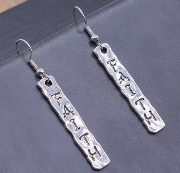 Faith Pendant Earrings