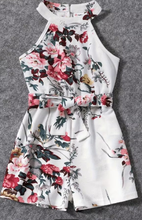 Floral Mommy & Me Jumpsuit