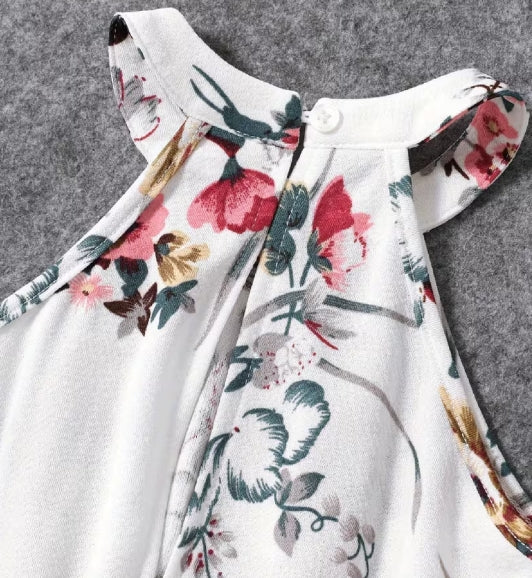 Floral Mommy & Me Jumpsuit