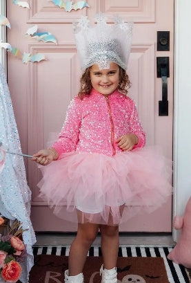 Pink Sequin Jacket