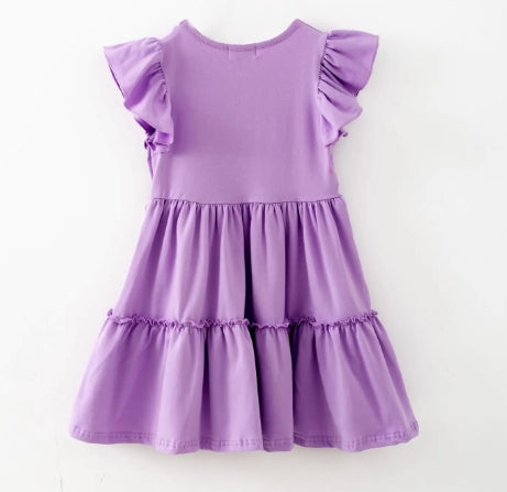 Egg Hunt Sequin Girls Dress