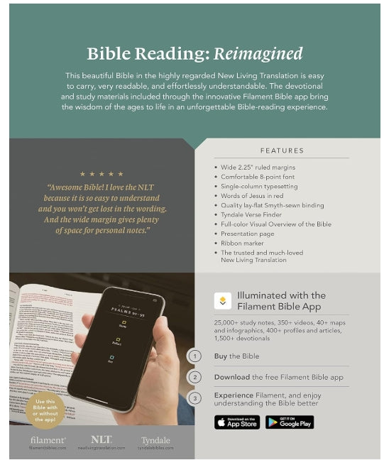 NLT Wide Margin Bible