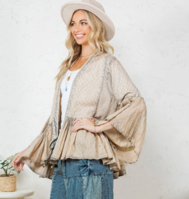 Boho Frill & Flow Kimono