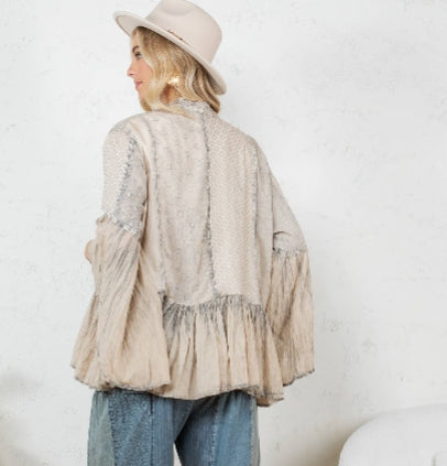 Boho Frill & Flow Kimono