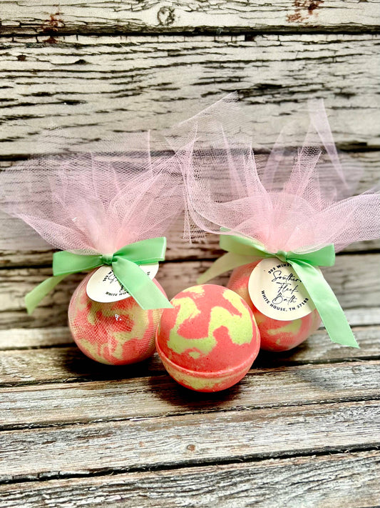 Watermelon Jolly Rancher Bath Bomb
