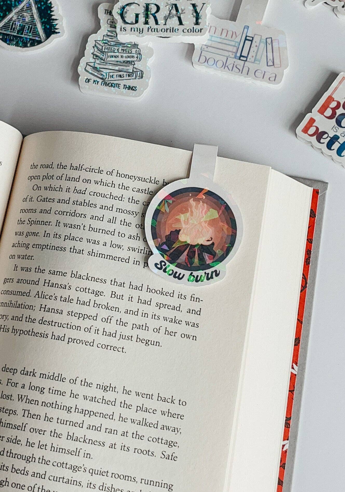 Slow Burn Magnetic Bookmark