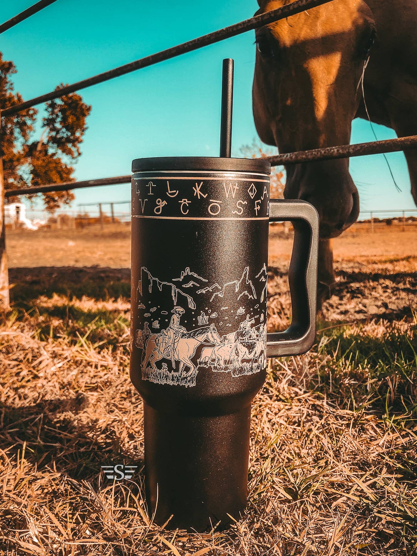 Cattle Drive 40oz Tumbler