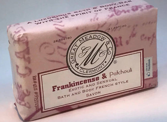 Frankincense & Patchouli luxurious Bath& Body bar