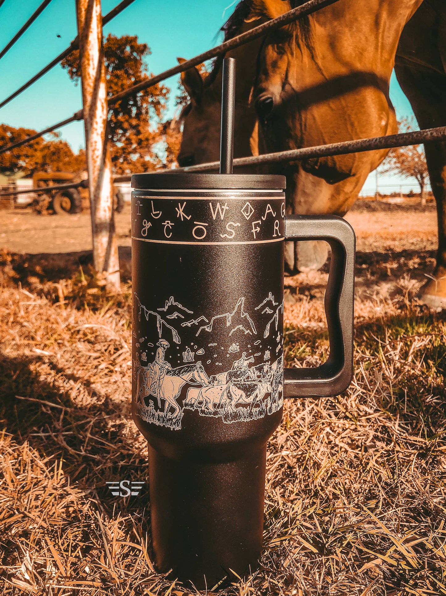 Cattle Drive 40oz Tumbler