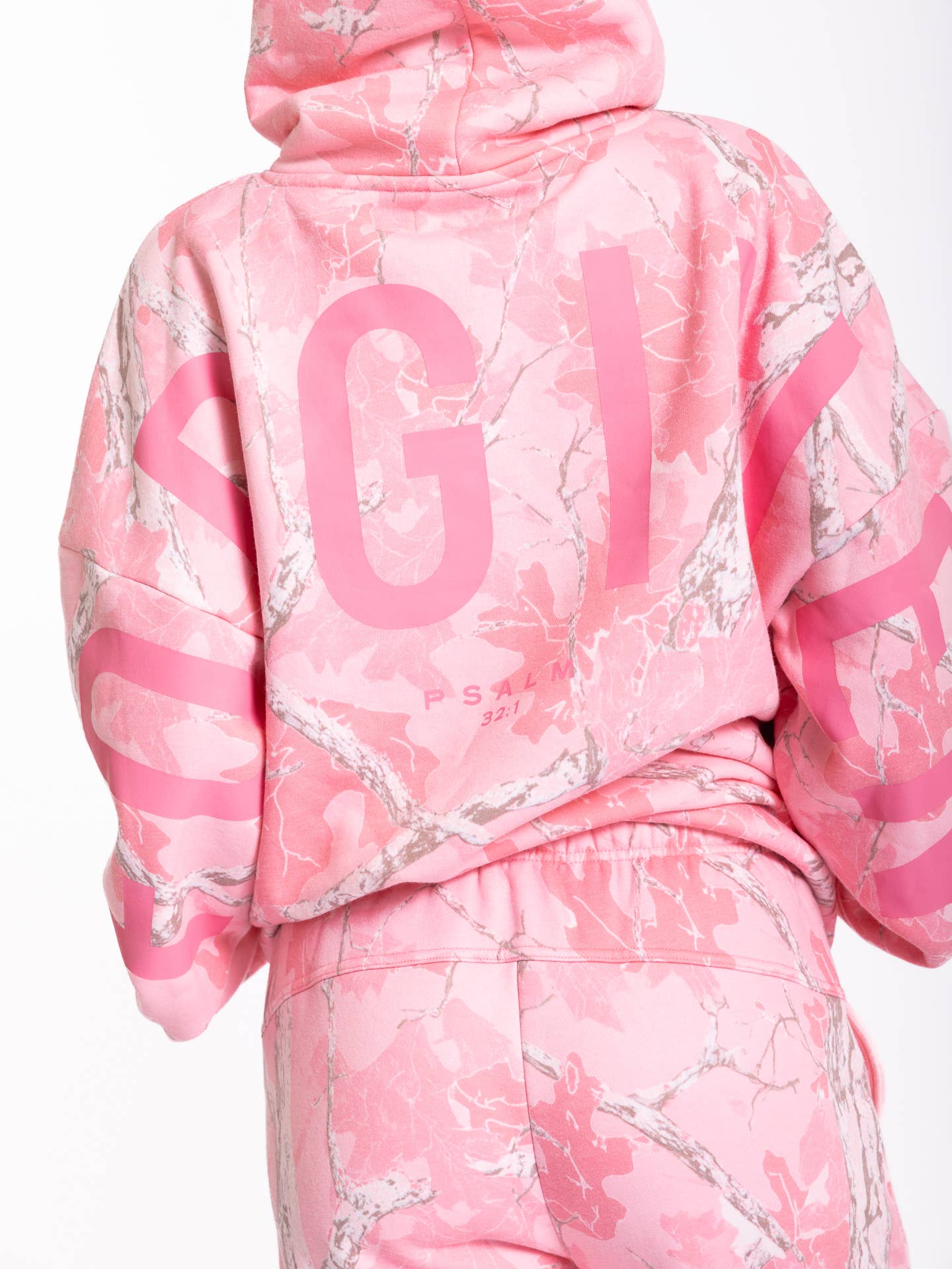 GLO Kingdom Essential Hoodie-Pnk Camo