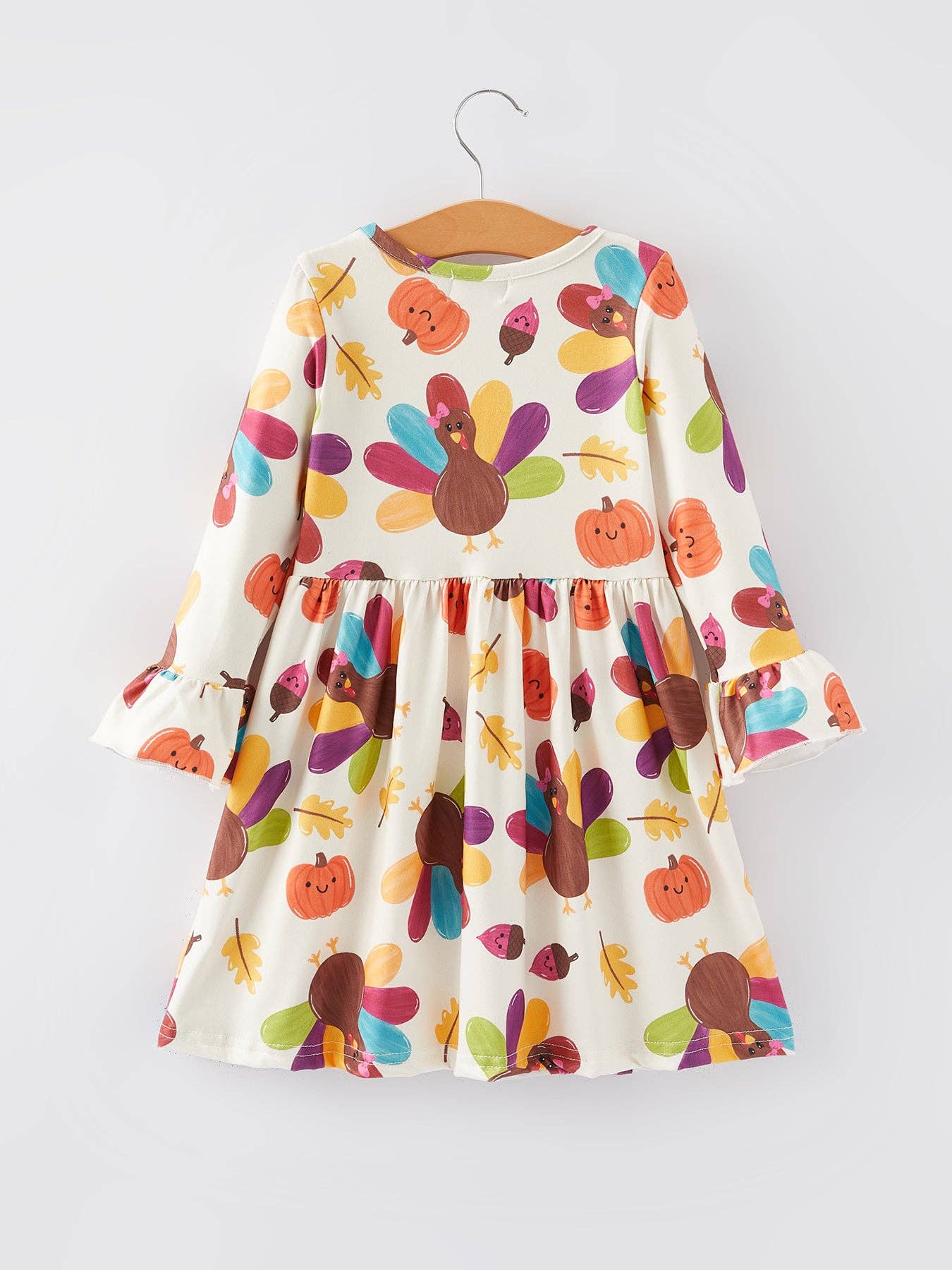 Turkey Print Girls Dress