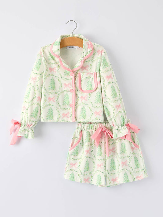 Christmas Tree Mommy & Me Pajamas