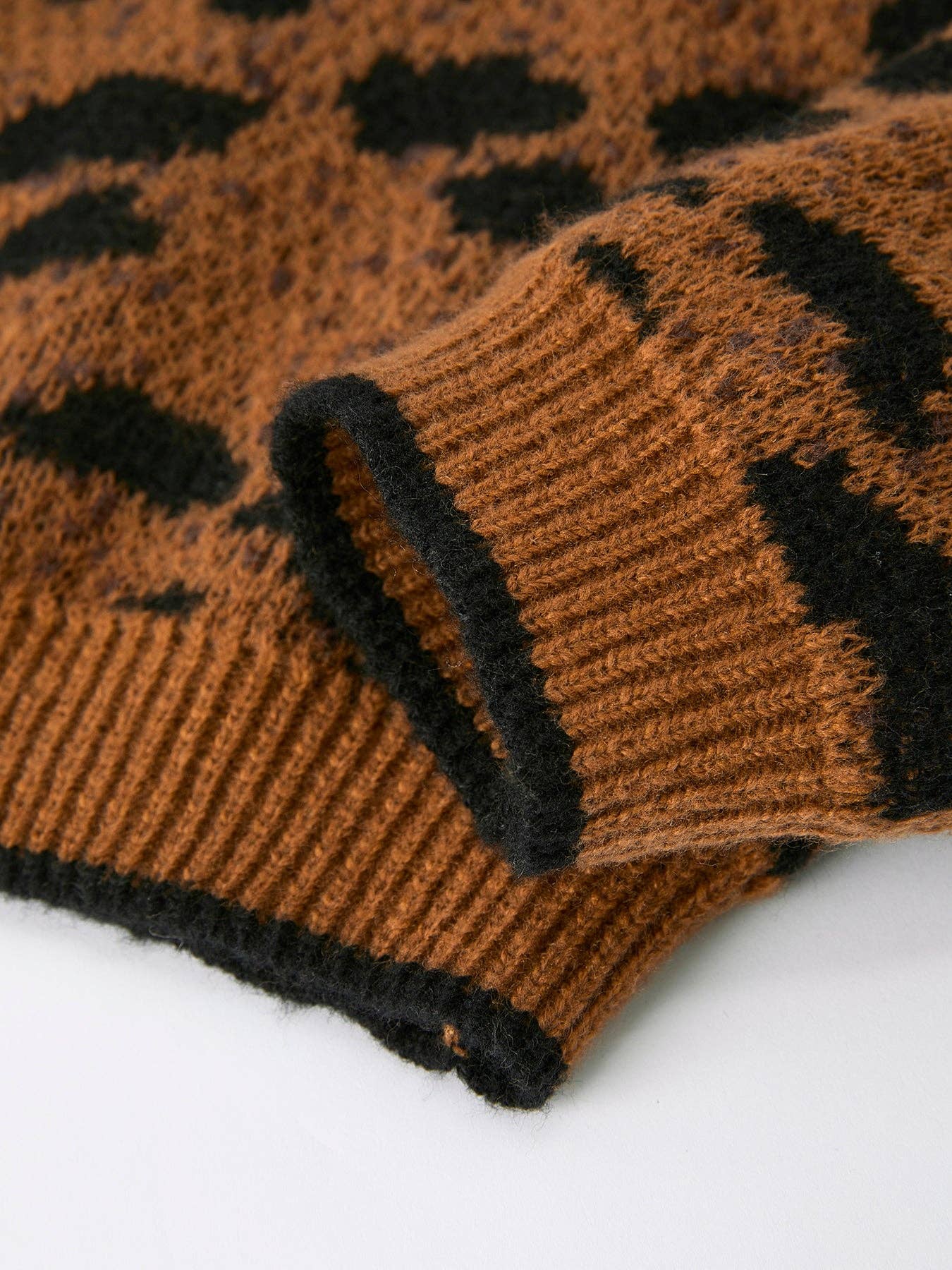 Mommy and Me Leopard Sweater Cardigan
