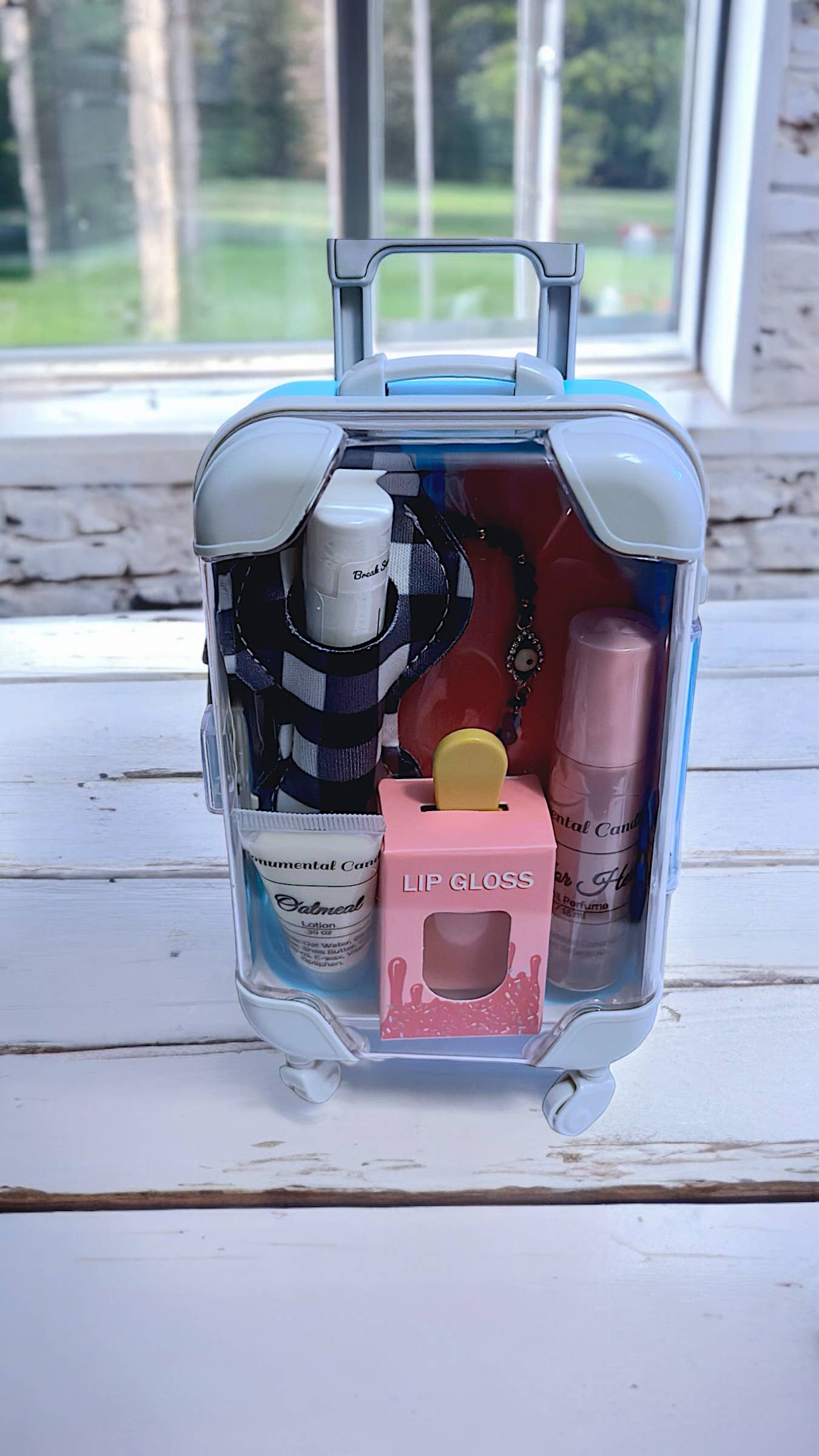 Mini Cosmetic Suitcase
