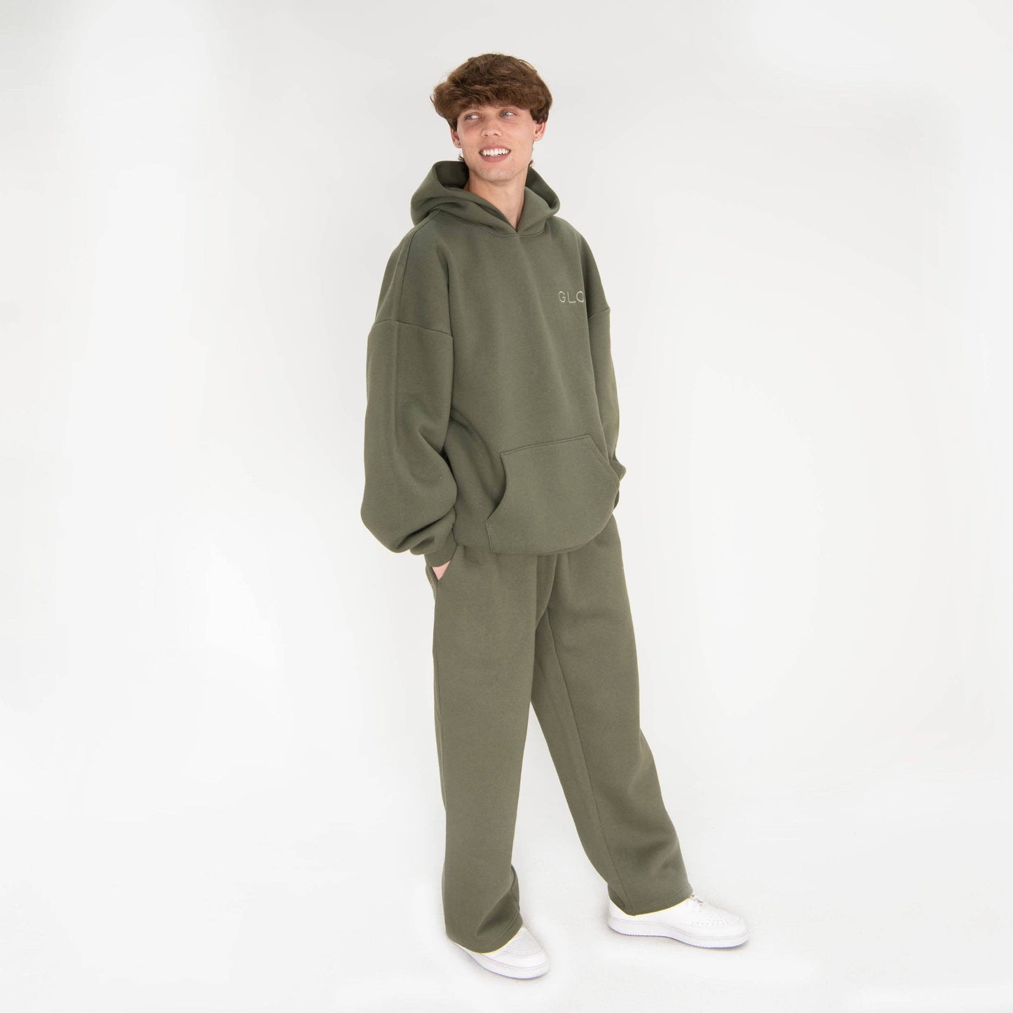GLO Embroidered Sweatpants