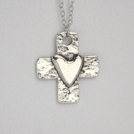 Girls Love Cross Necklace
