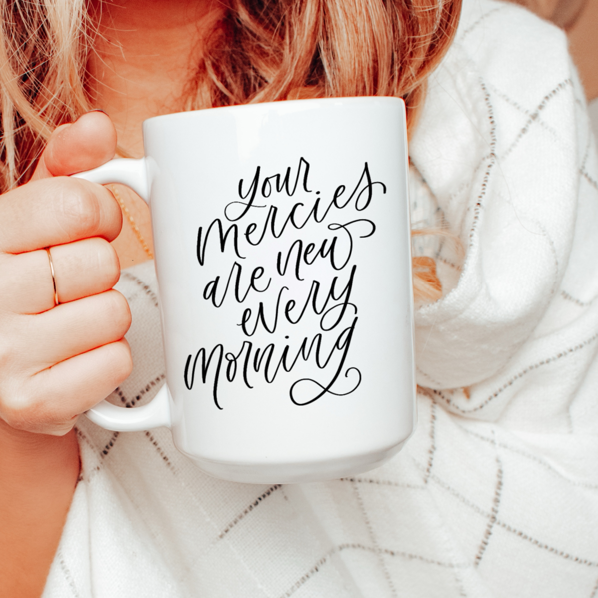 New mercies mug