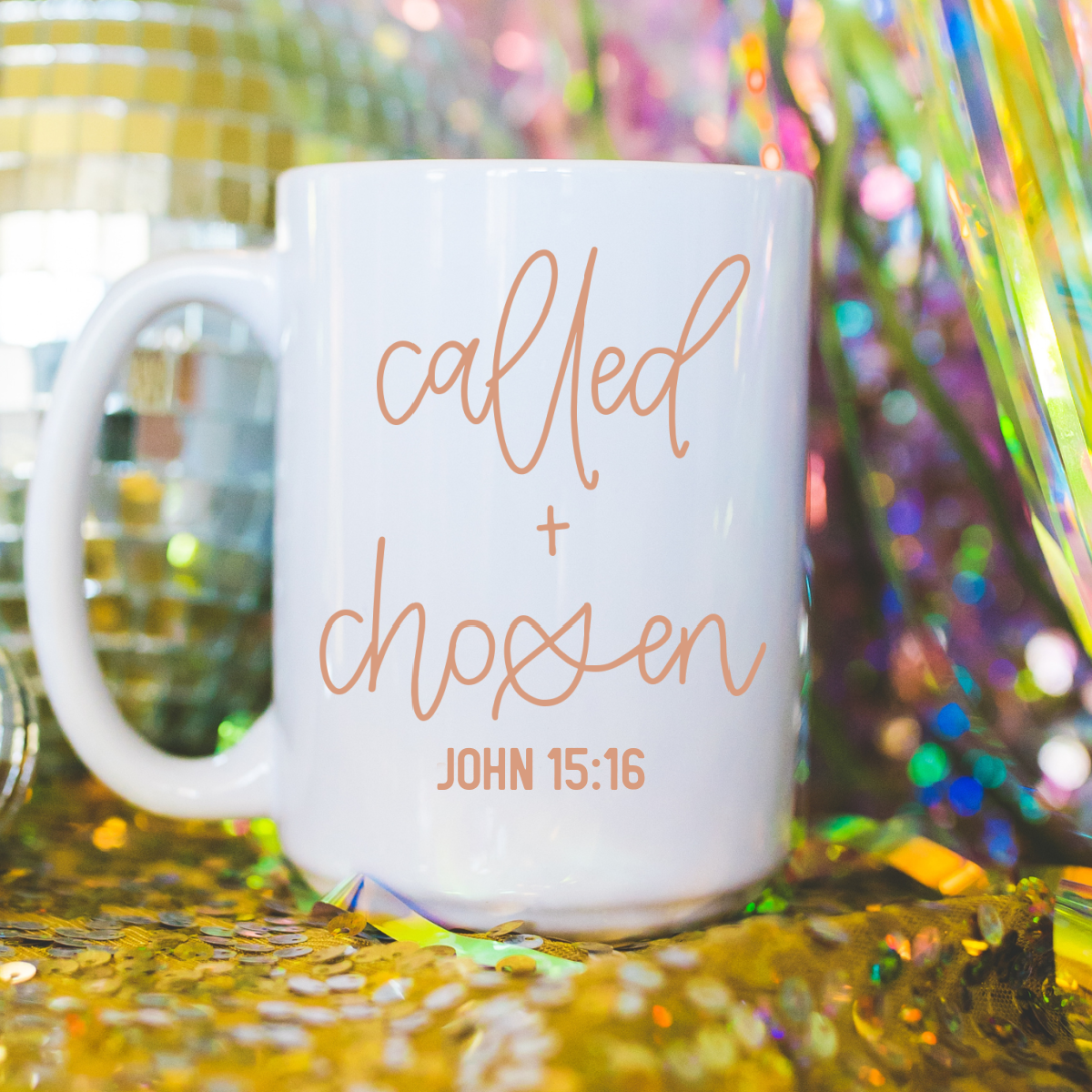 Called and Chosen mug