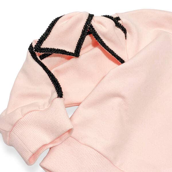 Bow Sleeve Sweatshirt