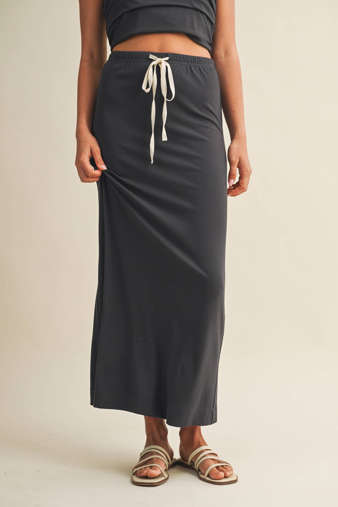 KNIT JERSEY TWO-PIECE SET