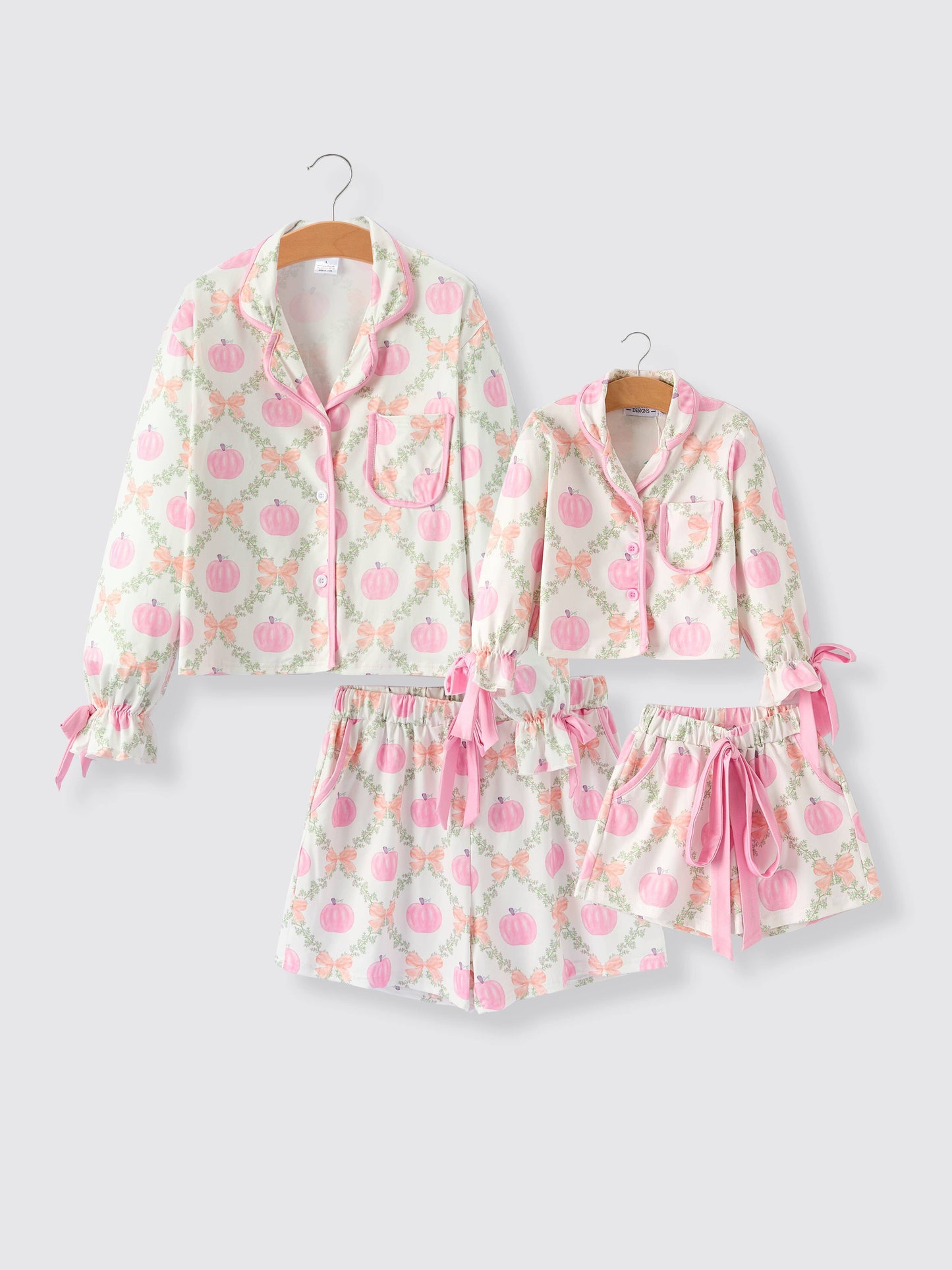 Mommy and Me Pumpkin Pajamas