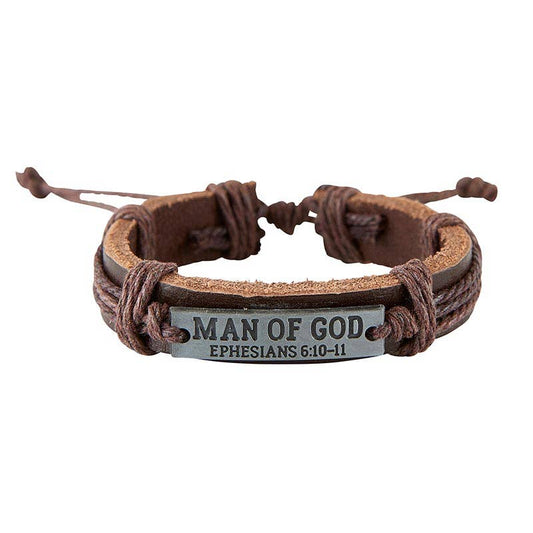 Adjustable Man of God Bracelet