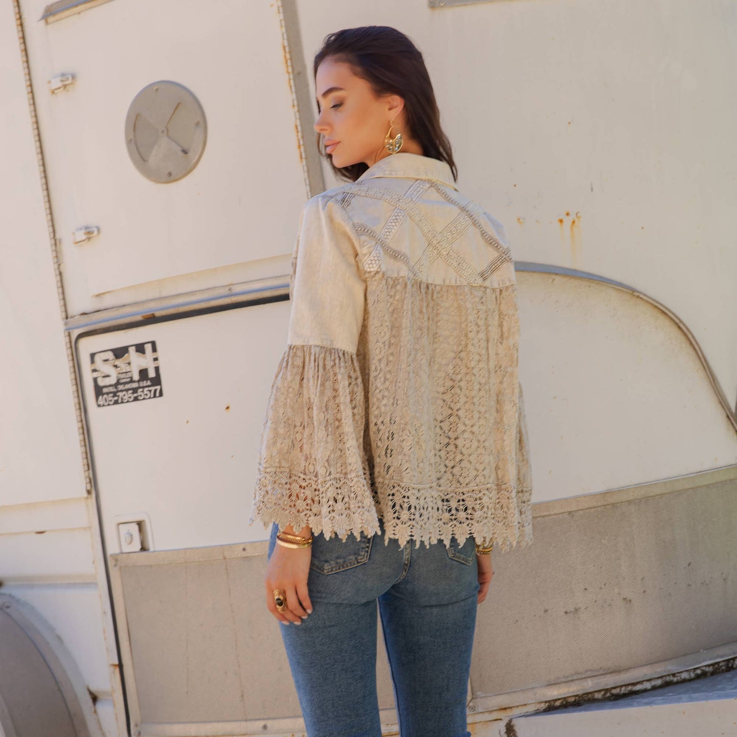 Western Jacket Shrug