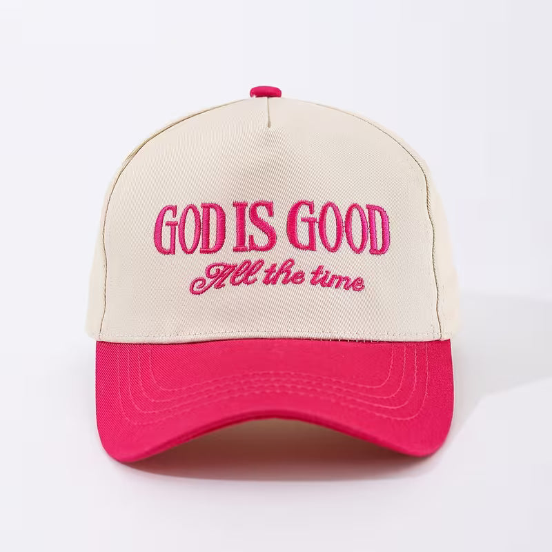 God is Good Embroidered Hat