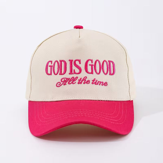 God is Good Embroidered Hat