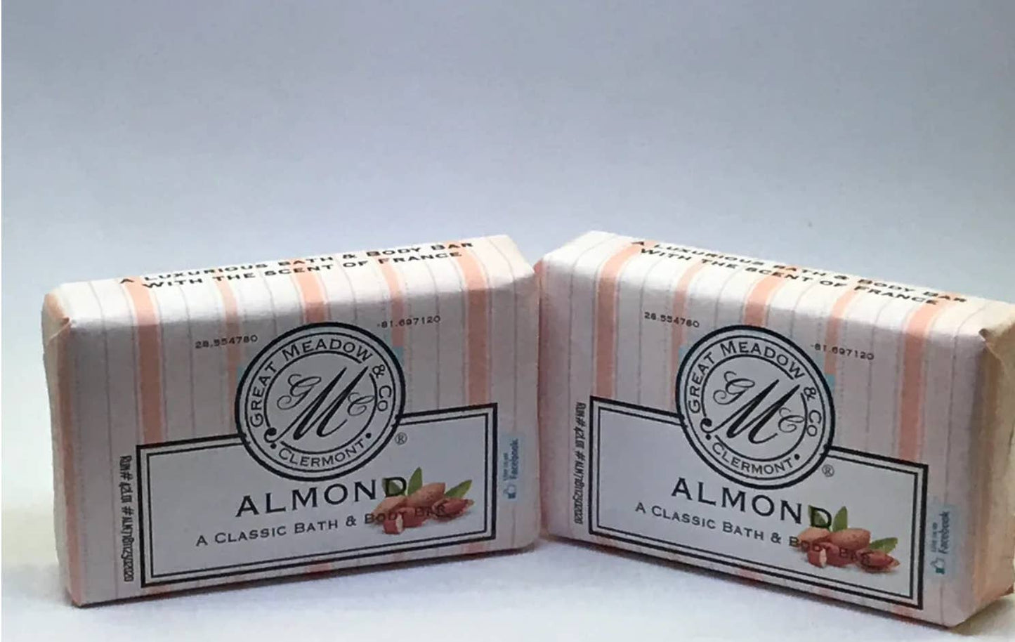 Almond Luxurious Bath & Shower Bar