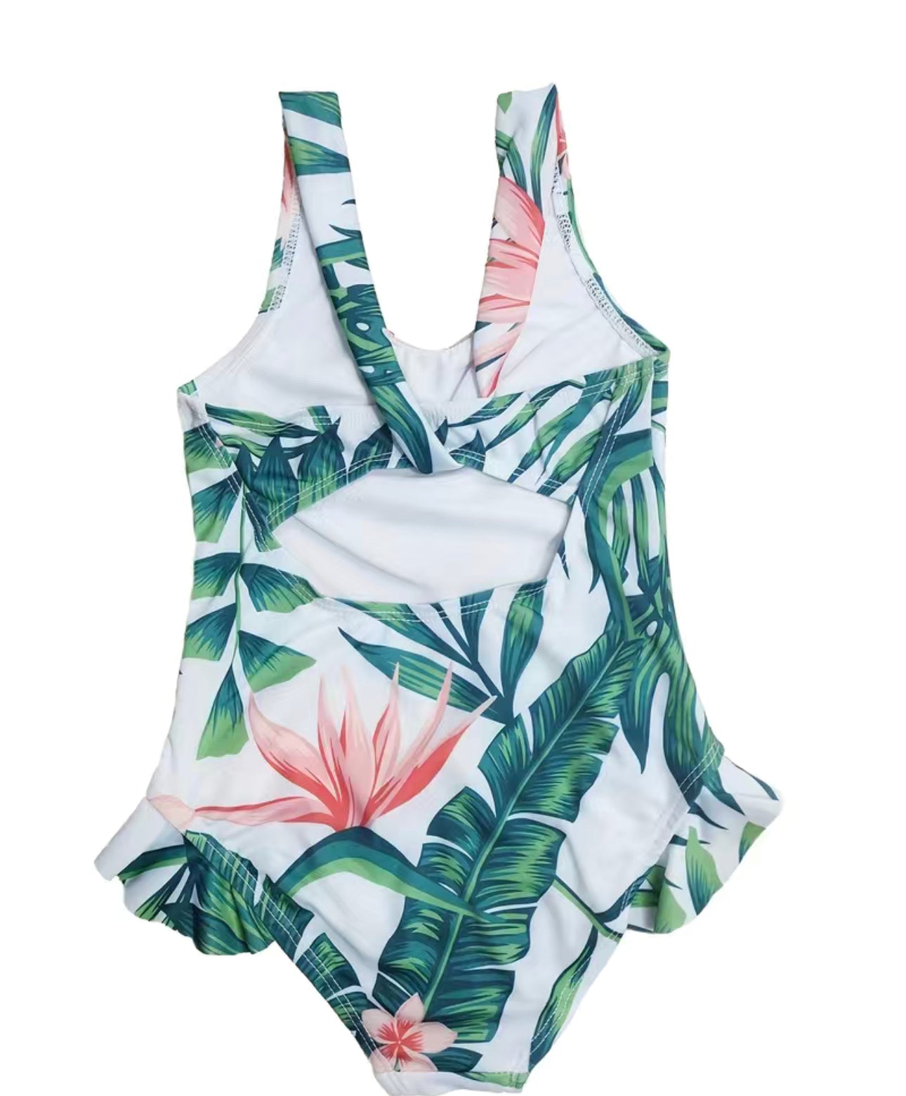 Girls Tropical Swimwear