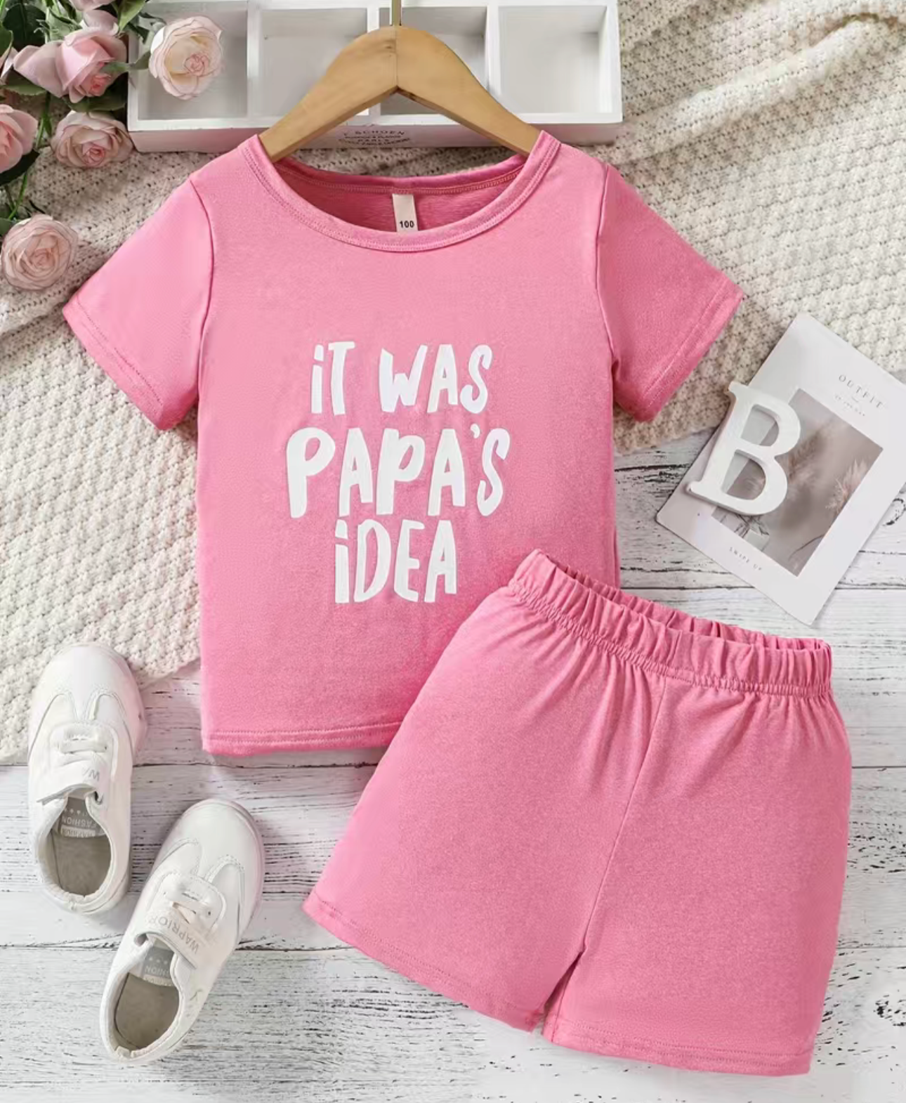 It Was Papa’s Idea Pink