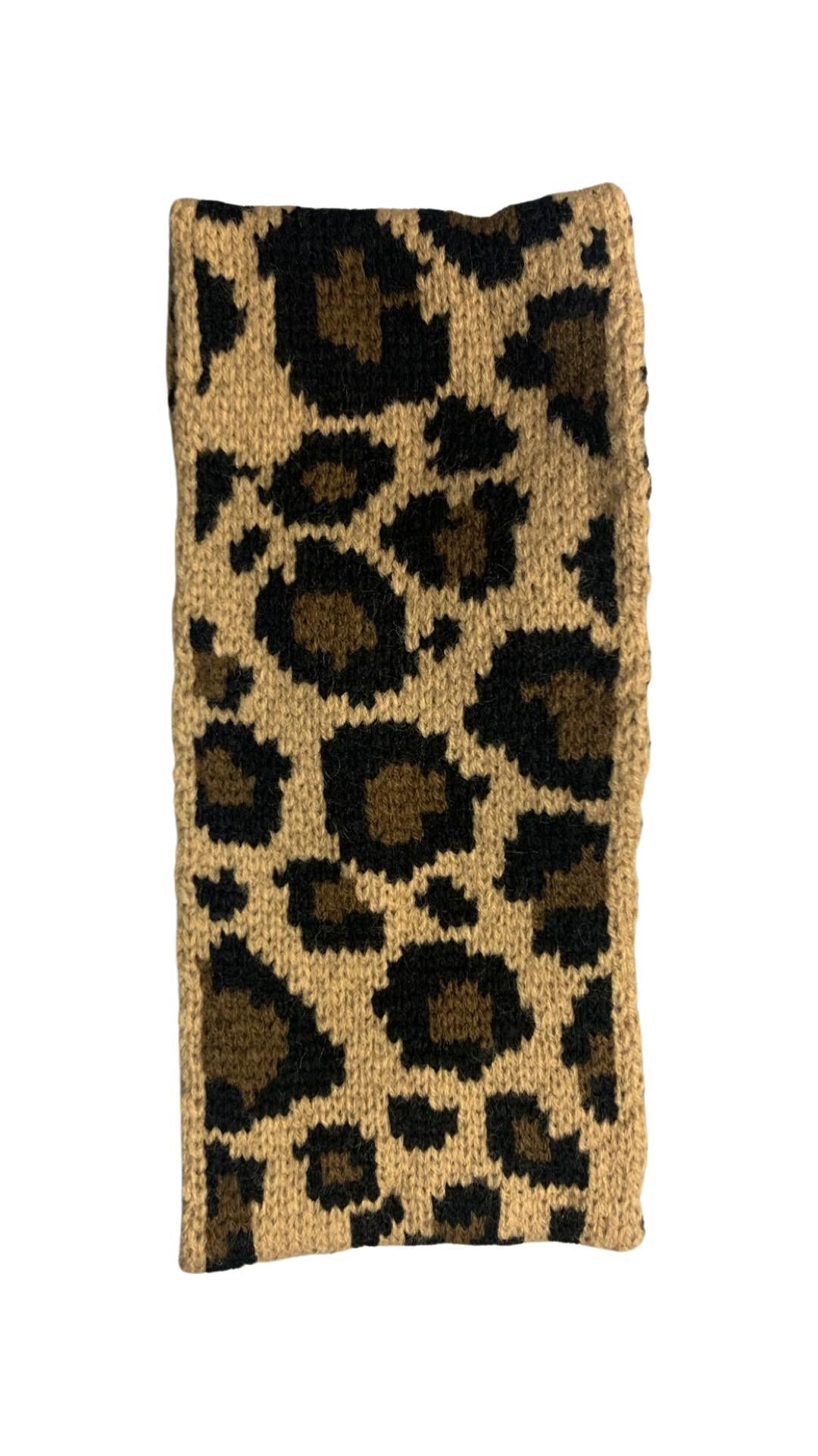 Leopard Beanie Wrap