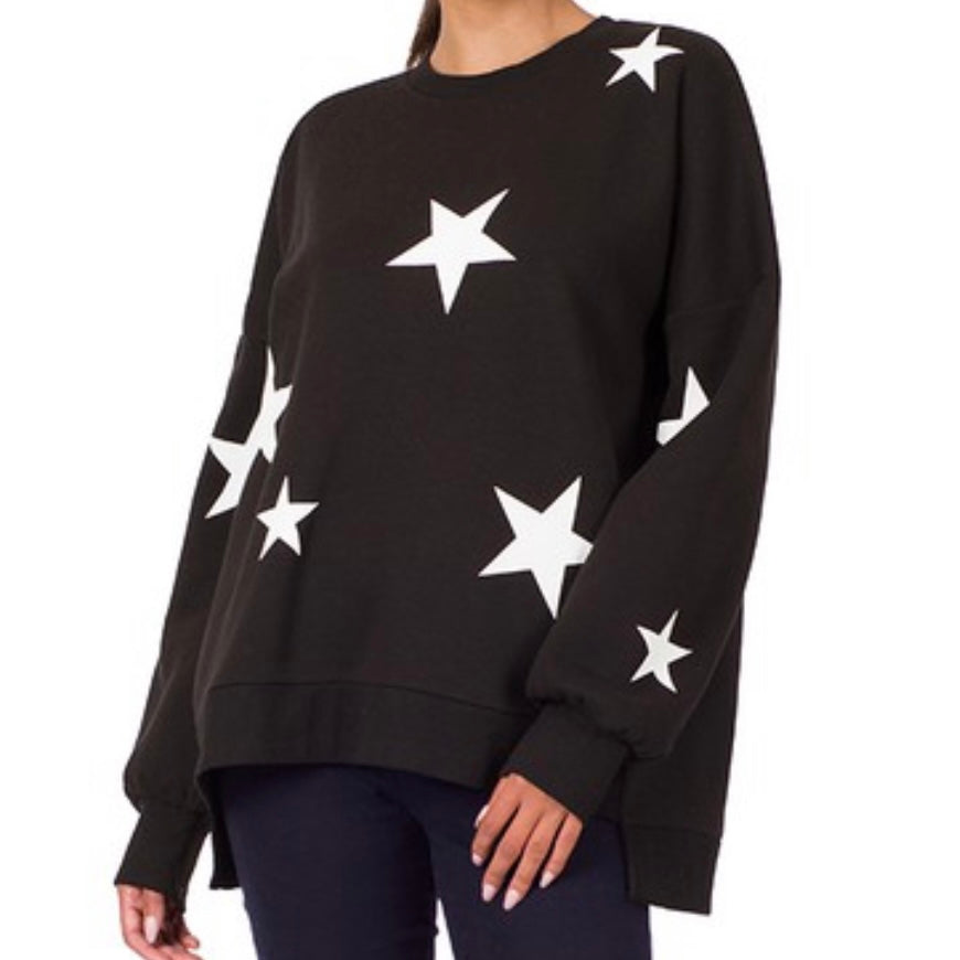 Oversized Star Sweatshirt
