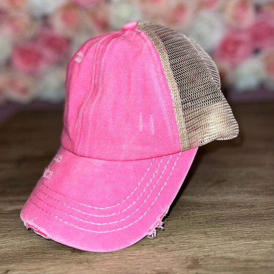 Pink Ball Cap
